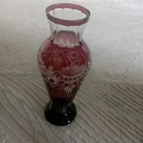 ваза хрустальная