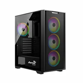 AEROCOOL CASE+4RGB FAN