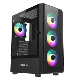 AULA CASE +4RGB FAN