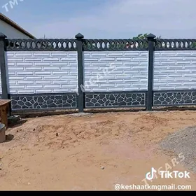 beton zabor