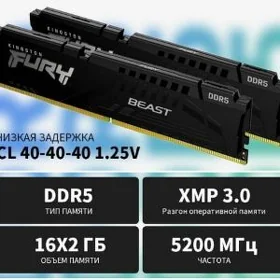 RAM HyperX 2x16GB DDR5