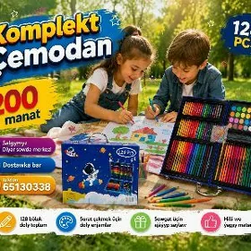 Çagalar üçin Çemodan Nabor