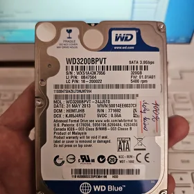 WD žostkiy disk hdd 320gb