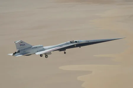 Самолёт NASA X-59 готовится впервые преодолеть скорость звука