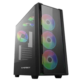 GAMERSKY CASE+4RGB FAN