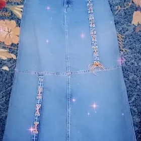 Жинсовые юбки Yubkalar