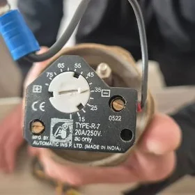 Termostat parogenerator