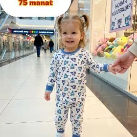 Çaga pizamalar dowuk baha