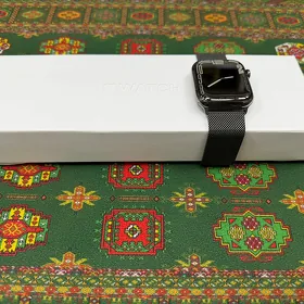 appl watch 9 stainless steel45