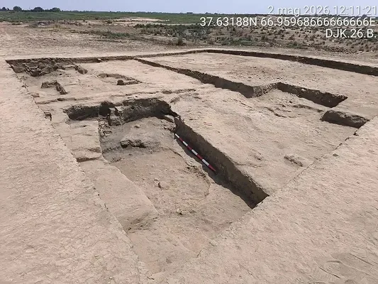 Özbegistanda tapylan gadymy çaga kelleçanagynda operasiýa yzy ýüze çykaryldy