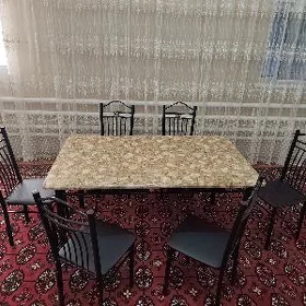 Стол и стулья. Stol stul.