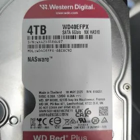 wd red hdd 4tb taze açylan