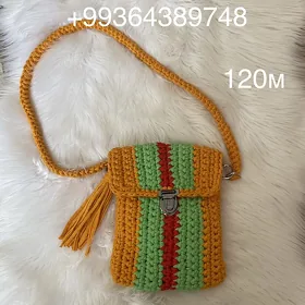 Вязаные сумки