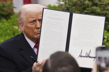 ​Bloomberg: Tramp 60 ýurtdan getirilýän harytlara täze gümrük paçlaryny girizmegi meýilleşdirýär