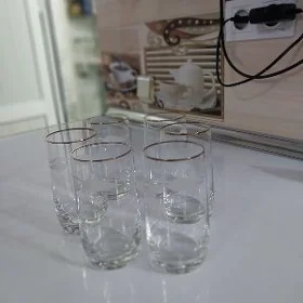 Стаканы багемское стекло