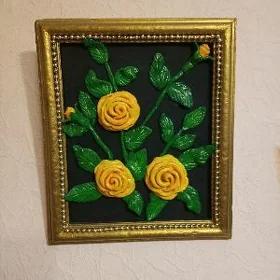 картины из соленого теста