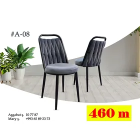 Stol Stul Kuhnya Aşhana Mebel