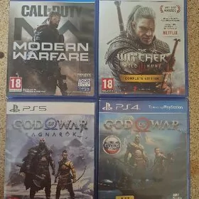 PS5,4 ikinji el oýun disklar