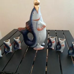 Сервиз Рыбы СССР