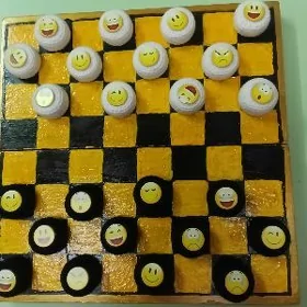 шашки ручной работы