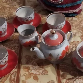 Чайные сервизы. СССР, Китай.