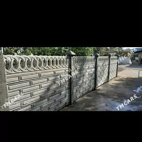 beton zabor