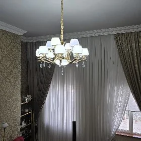 ЛЮСТРА И СВЕТИЛЬНИК ИЗ ИТАЛИИ