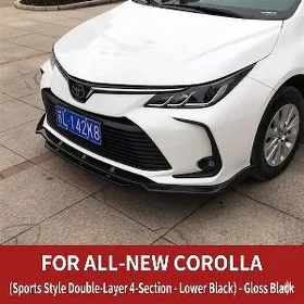 Toyota Corolla difuzory
