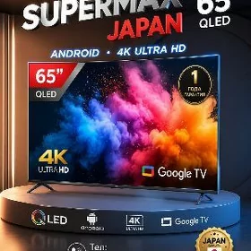 SUPERMAX JAPAN 65 QLED ANDROID