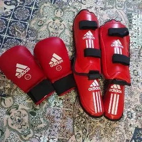 перчатки и щитки