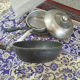 saçlar, сковородки
