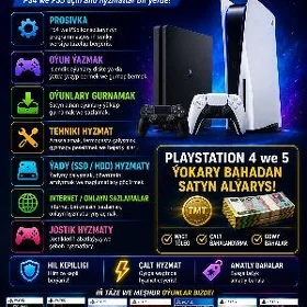 PLAYSTATION HYZMATLARY 