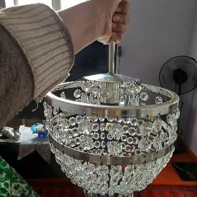 ЛЮСТРА ХРУСТАЛЬ
