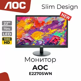 Monitor AOC E2270SWN — Монитор AOC 22'