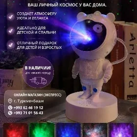 Ночник проектор Астронавт