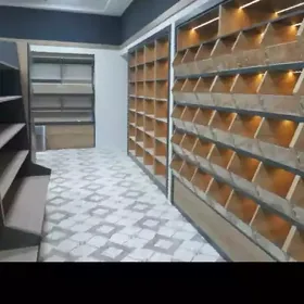 Dukan üçin polka kassa stol