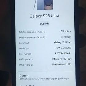 Samsung Galaxy S25 kopyasy