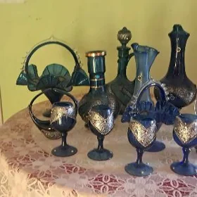 сервиз с серебром
