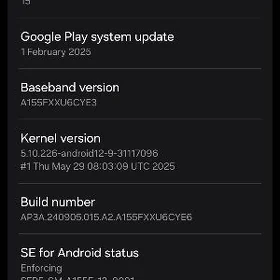 Galaxy a15