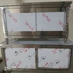 üsti stol aşagy polkaly şkaf