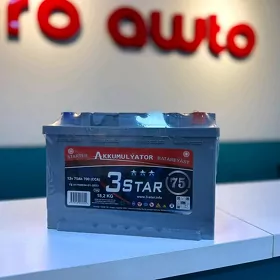 Akkumulyator 3 Star 12v75AH♡