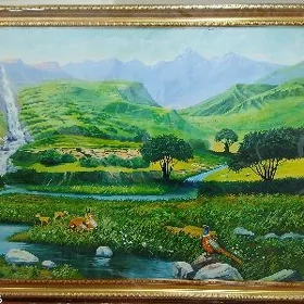 elde çekilen portret