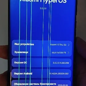 Xiaomi 12 pro 5G 12+12/256