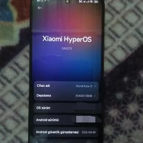 Redmi Note 12 6/128 Obmen Diňe