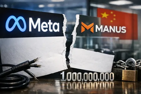 Сделка отменяется: Meta отказалась от покупки стартапа Manus за $2 млрд
