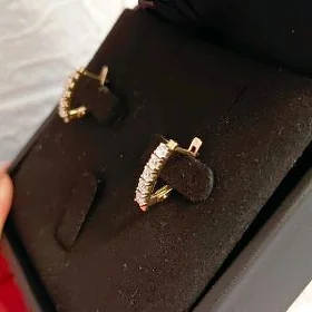Золотые серёжки