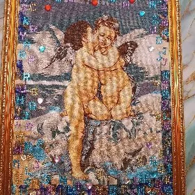 Большая картина ангелы