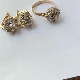 комплект золотой