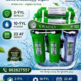 Uragan suv filter.