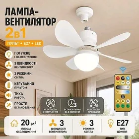 Вентилятор 2в1